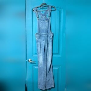 Light Wash Denim Overalls